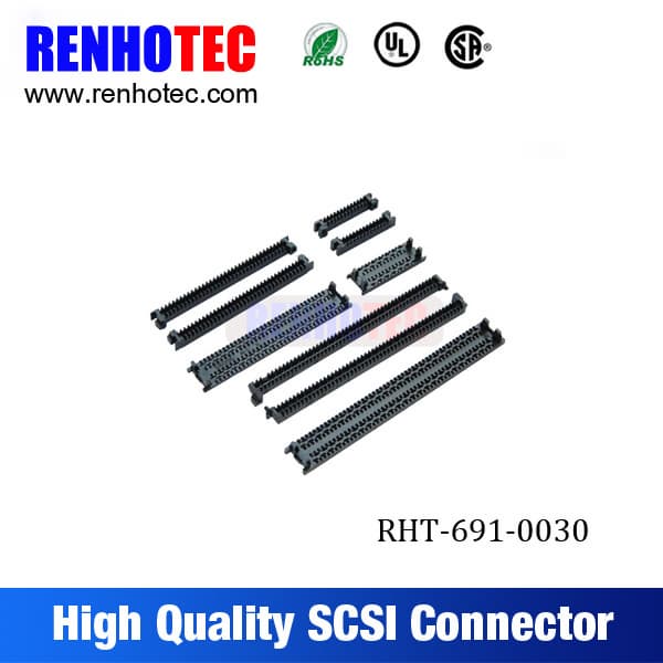 SCSI Connector 14p 20p 26p 36p 100p180Angle Male CN Type